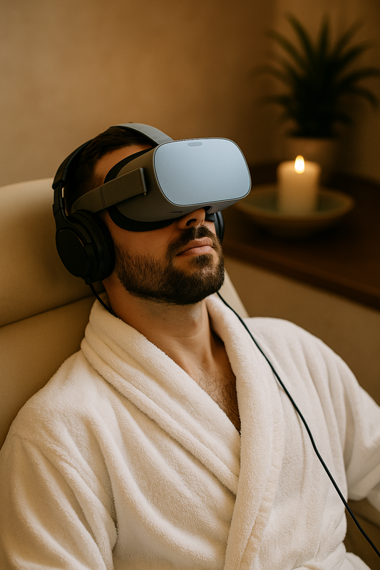 Virtual Reality Relaxation: Immersive Experiences at the Spa